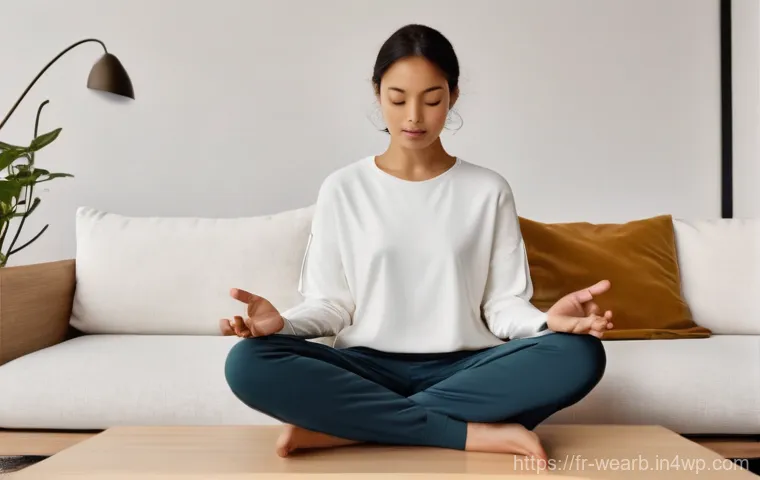 스포츠와 웨어러블 헬스 테크의 관계 - **AI-Powered Personalized Workout:**
    "A fit young adult female, approximately 25-30 years old, w...